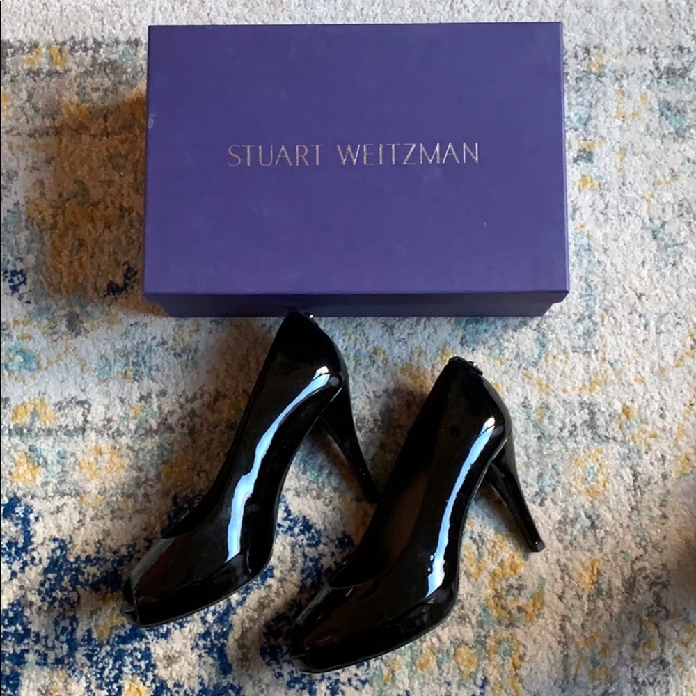 Stuart Weitzman Peep Toe Heels